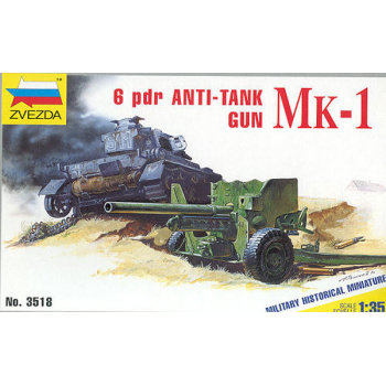 British Anti-Tank Gun  QF   6 PDR  Mk. II